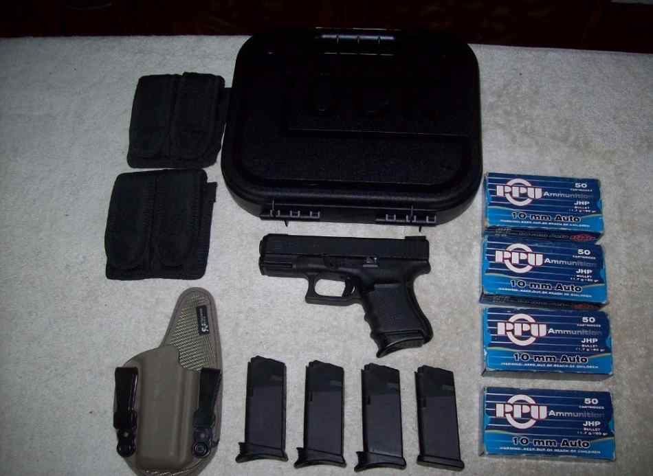 Glock 29 Gen 4 10MM With Extras