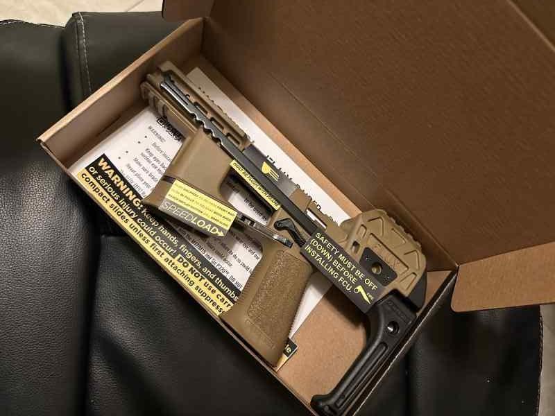 Flux raider brace for P320 FDE