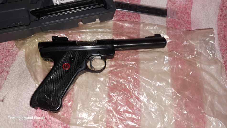 Ruger Mark 3 target pistol