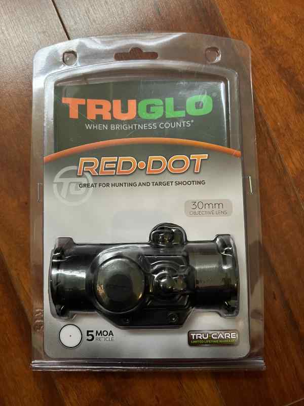 TruGlo red dot and new SP2022 magazine 9mm