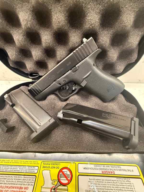 Glock 43x with Shield Arms 15 round mags
