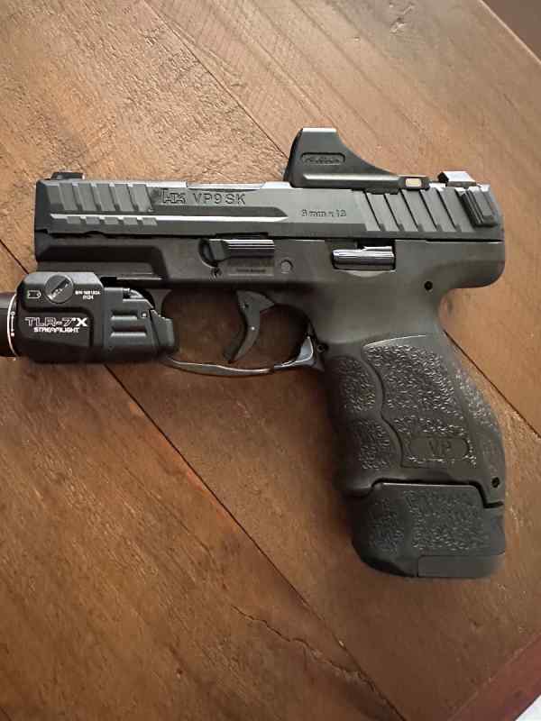 HK VP9SK w/ Holosun SCS &amp; Streamlight 7X